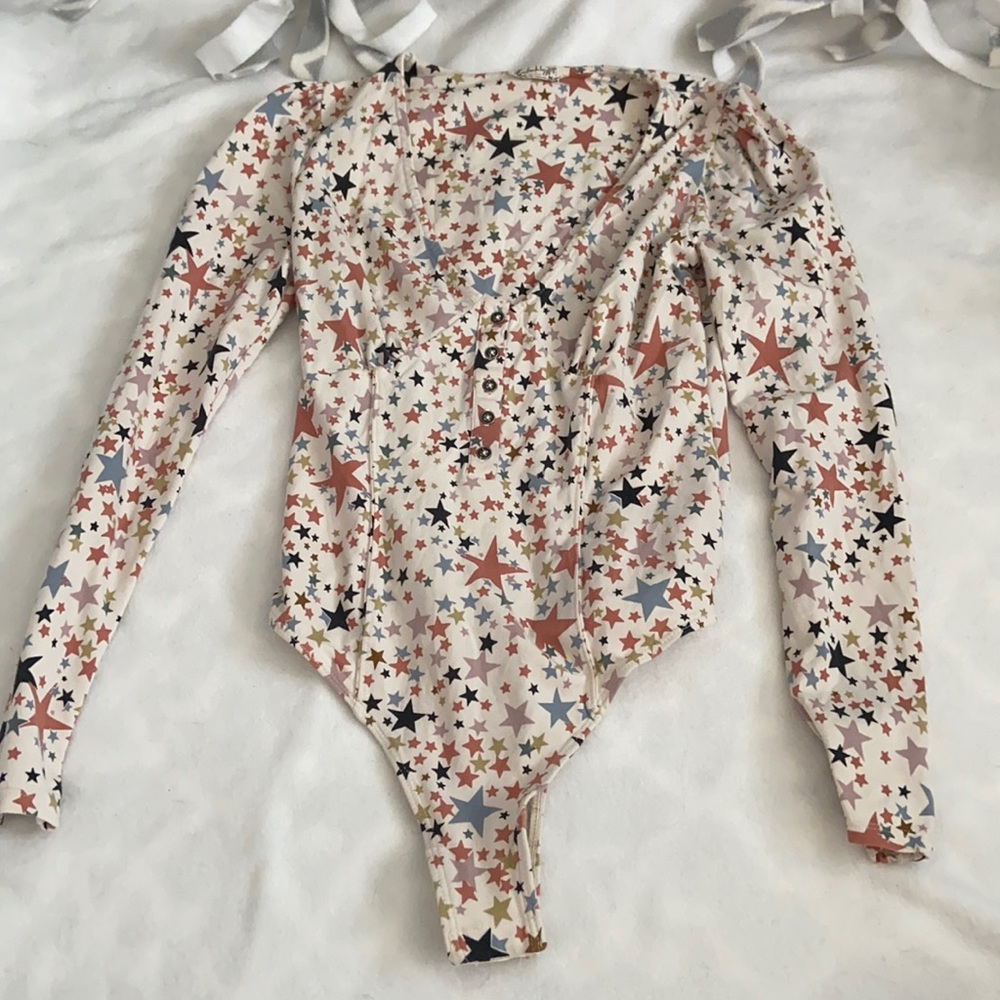 Free People star bodysuit
